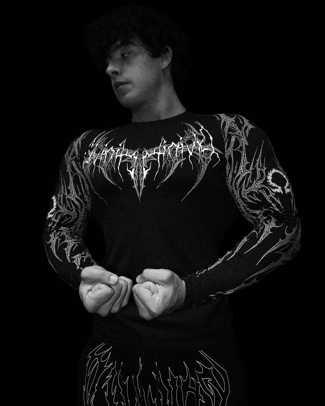 Void Tech™ Nightfall Longsleeve Compression [VOID BLACK]