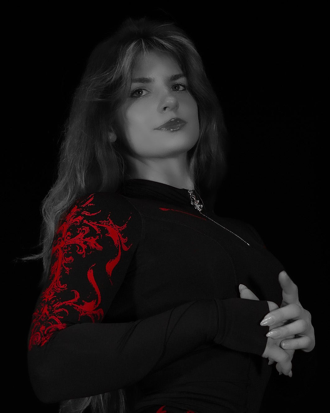 Women's Void Tech™ Regalia long sleeve Quarter zip [NIGHTMARE]