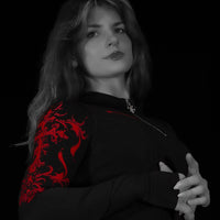 Women's Void Tech™ Regalia long sleeve Quarter zip [NIGHTMARE]