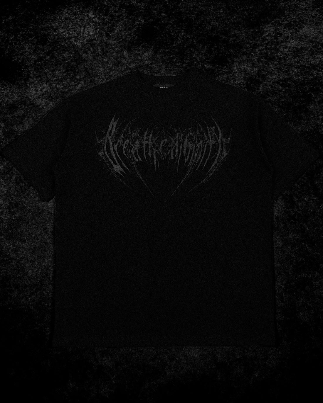 Hollow Souls Oversized T-shirt [DARKNESS]