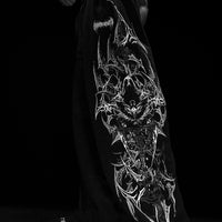 Banana Shape Deathkeeper Uncuffed sweatpants [VOID BLACK]