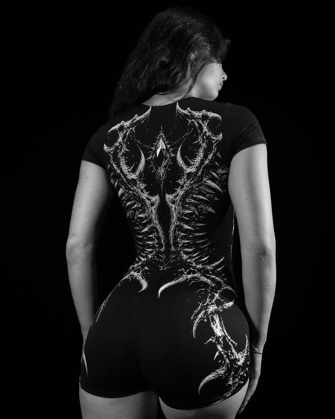 Void Tech™ Blood Borne Bodysuit [VOID BLACK]