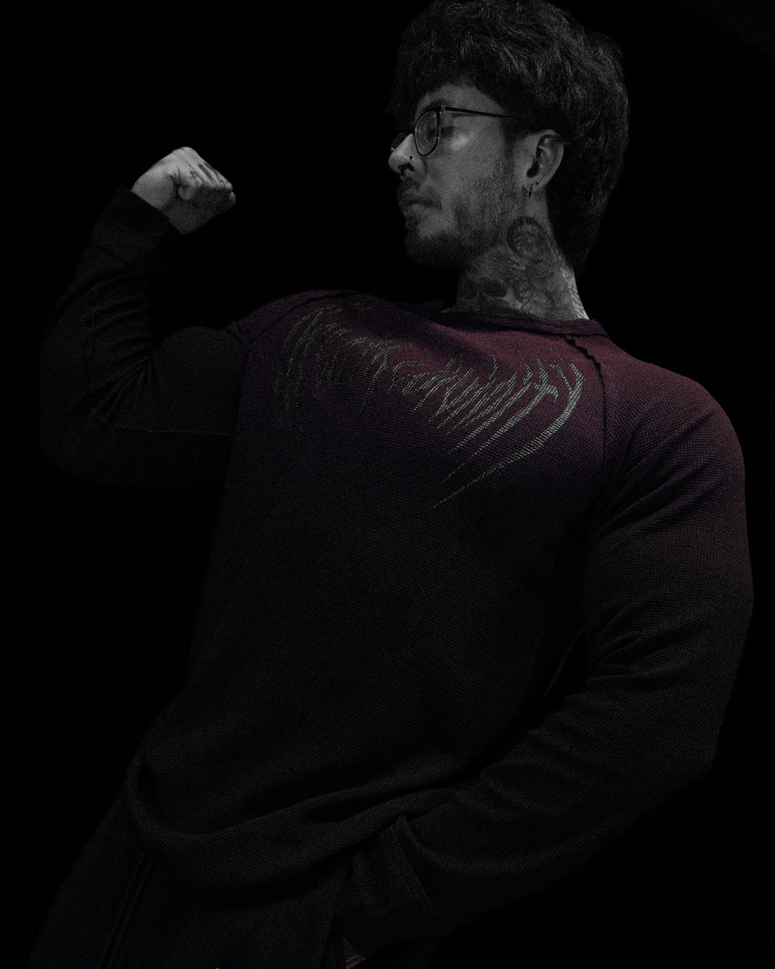 Mens Essential Thermal longsleeve T-shirt [DUSK]