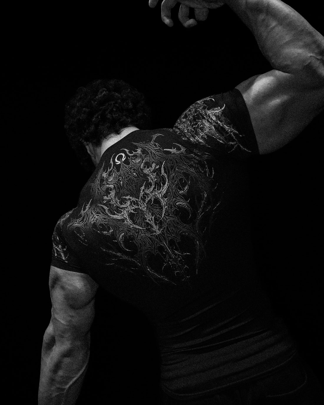 Void Tech™ Infernal Short sleeve Compression [VOID BLACK]