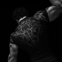 Void Tech™ Infernal Short sleeve Compression [VOID BLACK]