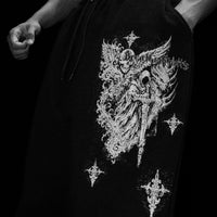 Dark Souls Banana Shape cuffed sweatpants [VOID BLACK]