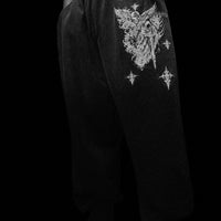 Dark Souls Banana Shape cuffed sweatpants [SMOKE]