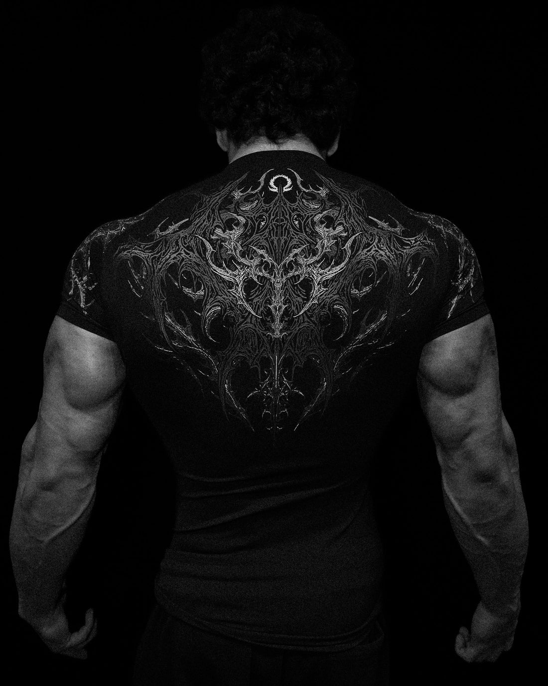 Void Tech™ Infernal Short sleeve Compression [VOID BLACK]