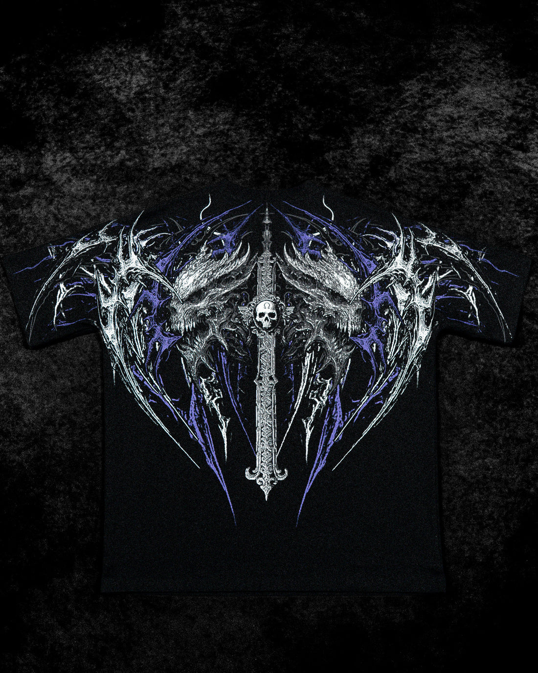 Hollow Souls Oversized T-shirt [HOLLOW PURPLE]