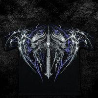 Hollow Souls Oversized T-shirt [HOLLOW PURPLE]