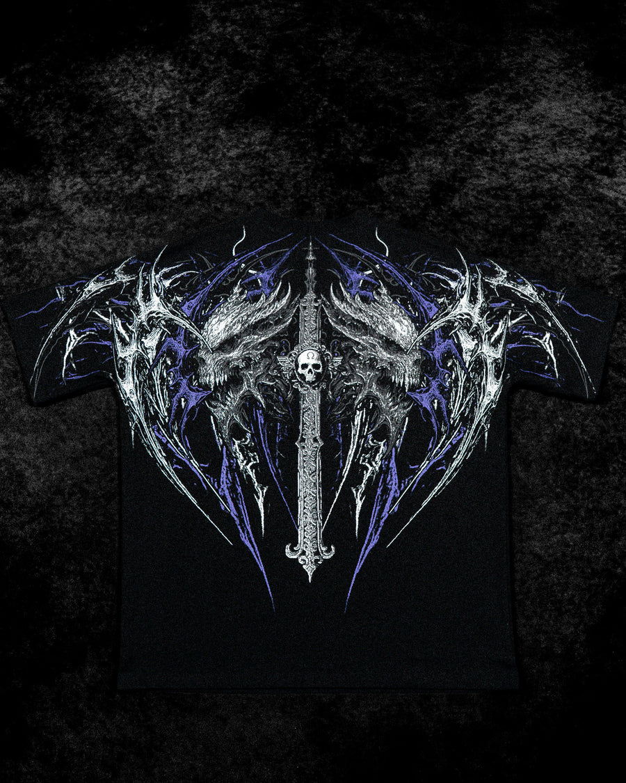Hollow Souls Oversized T-shirt [HOLLOW PURPLE]