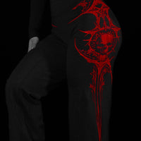 Womens Void Tech™ Shadow Heart Leggings [NIGHTMARE]
