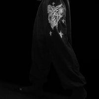 Dark Souls Banana Shape cuffed sweatpants [SMOKE]
