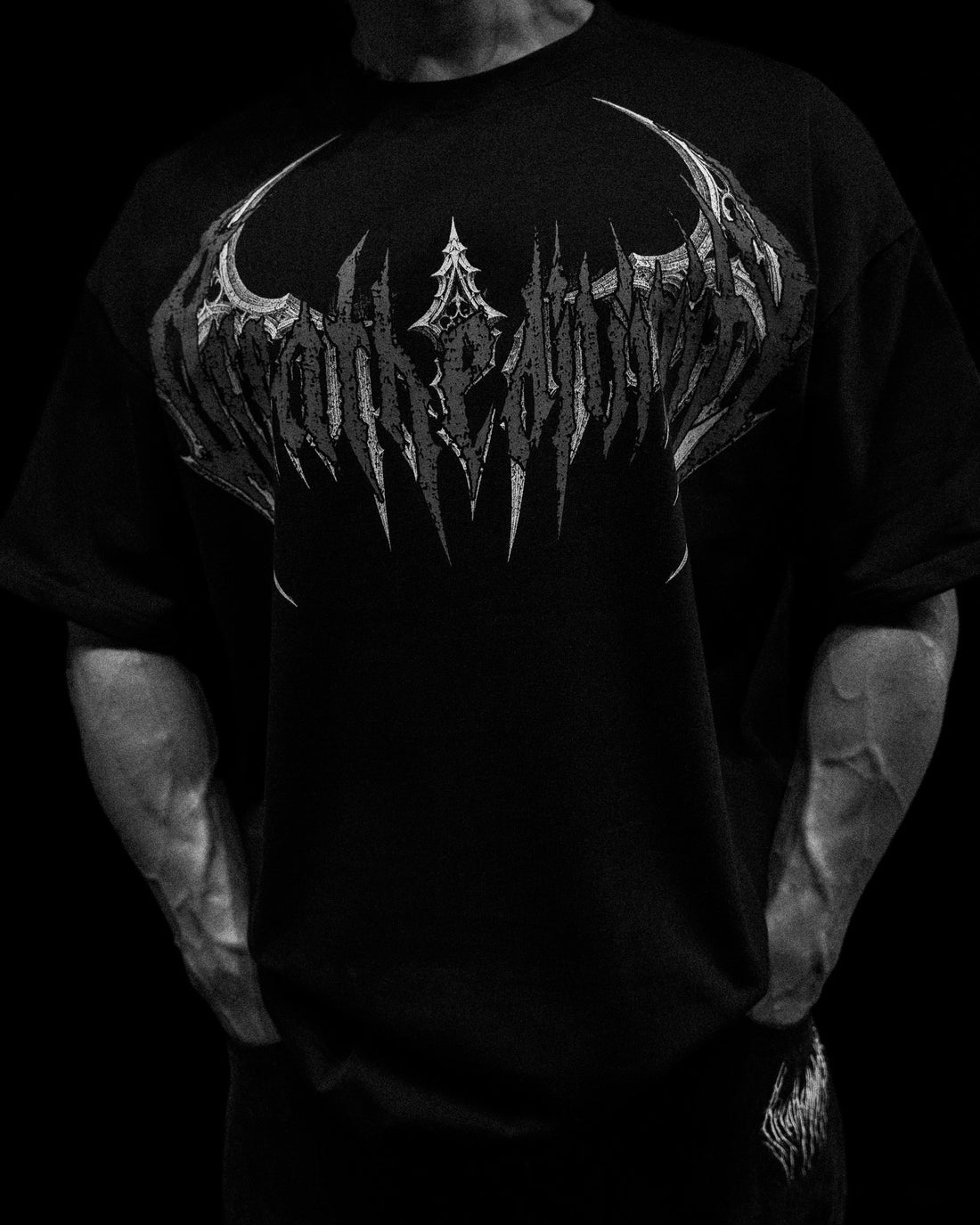 Arc Knight Oversized T-shirt [VOID BLACK]