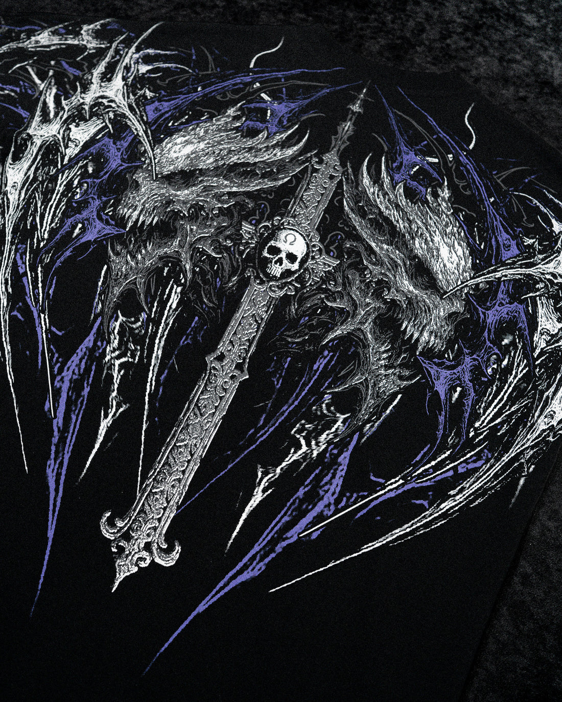 Hollow Souls Oversized T-shirt [HOLLOW PURPLE]