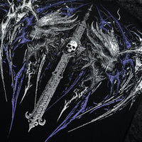 Hollow Souls Oversized T-shirt [HOLLOW PURPLE]