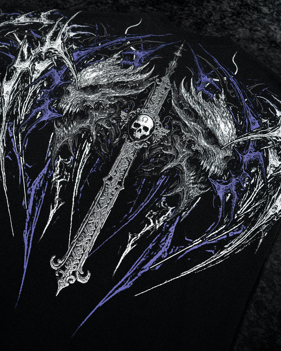 Hollow Souls Oversized T-shirt [HOLLOW PURPLE]