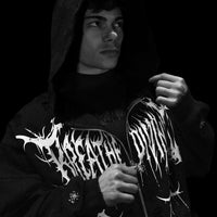 Mens Tarnished Zip-up Hoodie [VOID BLACK]