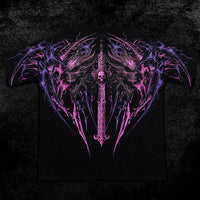 Hollow Souls Oversized T-shirt [TWILIGHT]