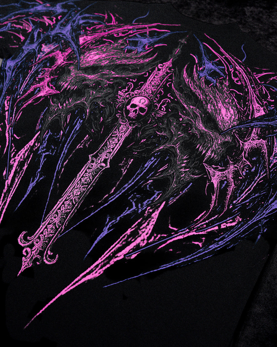 Hollow Souls Oversized T-shirt [TWILIGHT]