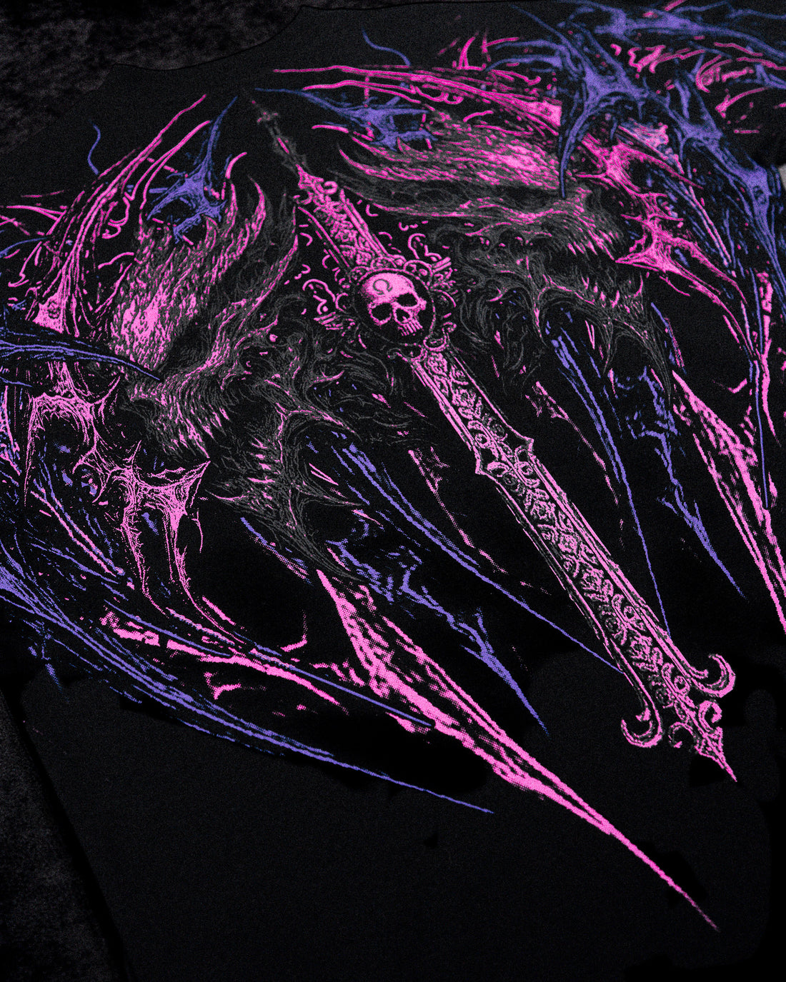 Hollow Souls Oversized T-shirt [TWILIGHT]