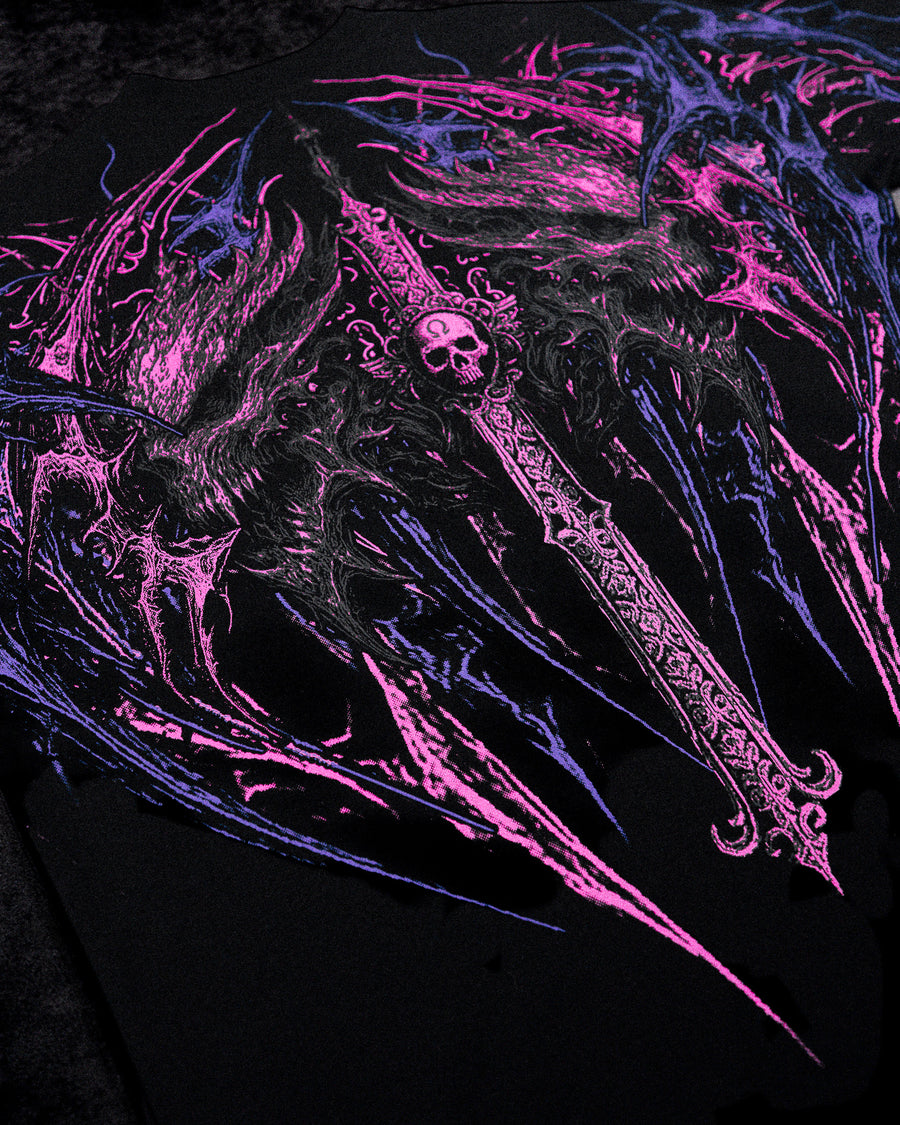 Hollow Souls Oversized T-shirt [TWILIGHT]