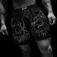 Soul Crest Bodybuilding Mesh shorts [VOID BLACK]