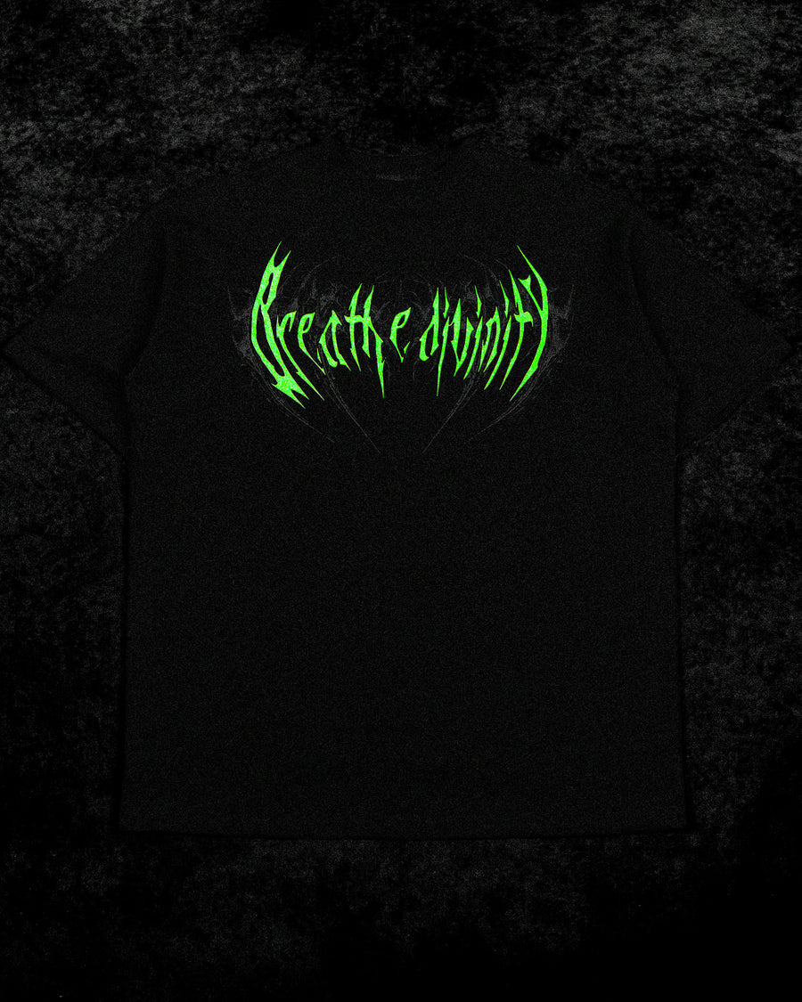 Hollow Souls Oversized T-shirt [NEON GREEN]