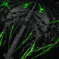 Hollow Souls Oversized T-shirt [NEON GREEN]