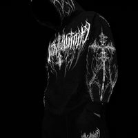 Prototype X Oversized pullover hoodie [VOID BLACK]