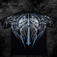 Hollow Souls Oversized T-shirt [FROST]