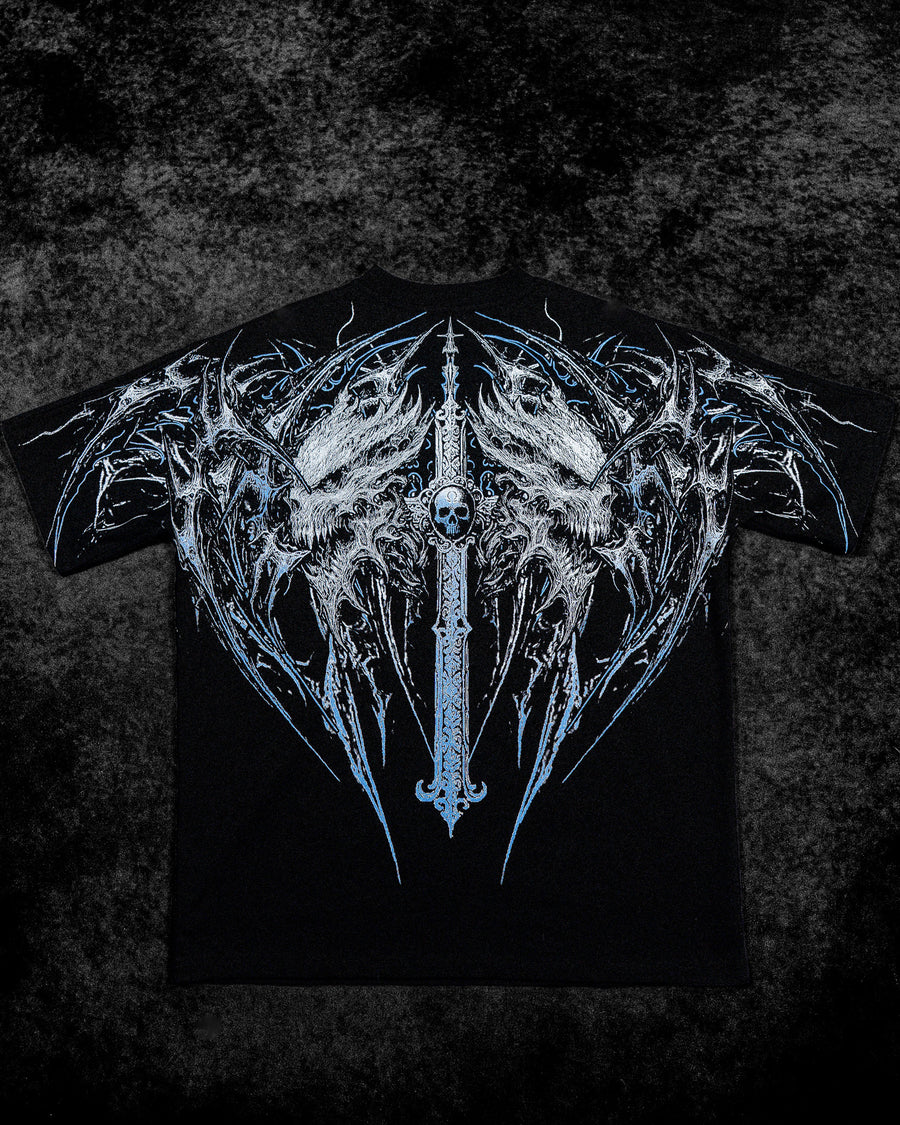 Hollow Souls Oversized T-shirt [FROST]