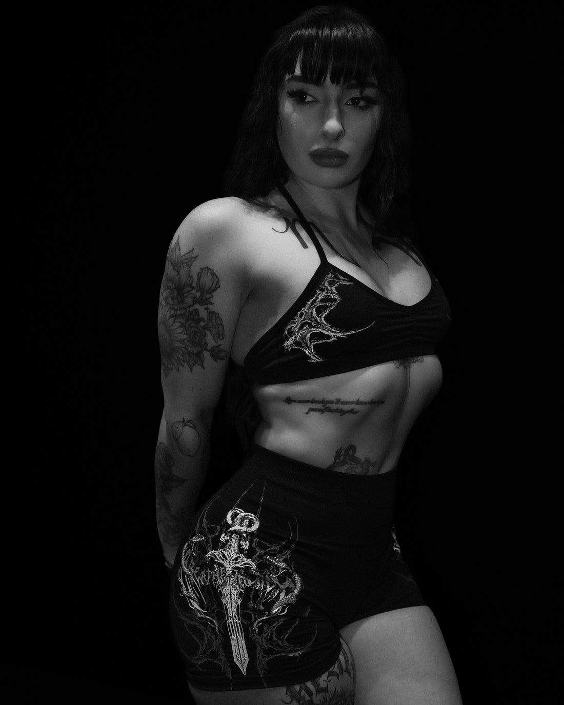 Womens Void Tech™ Venom Sports Bra [VOID BLACK]