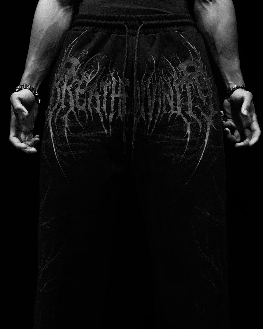 Dark Forest Uncuffed Luxury sweatpants [MIDNIGHT]