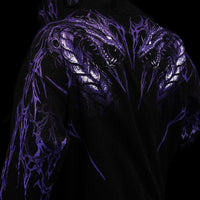 Tarnished Leviathan Oversized Zip-up Hoodie [DUSK]