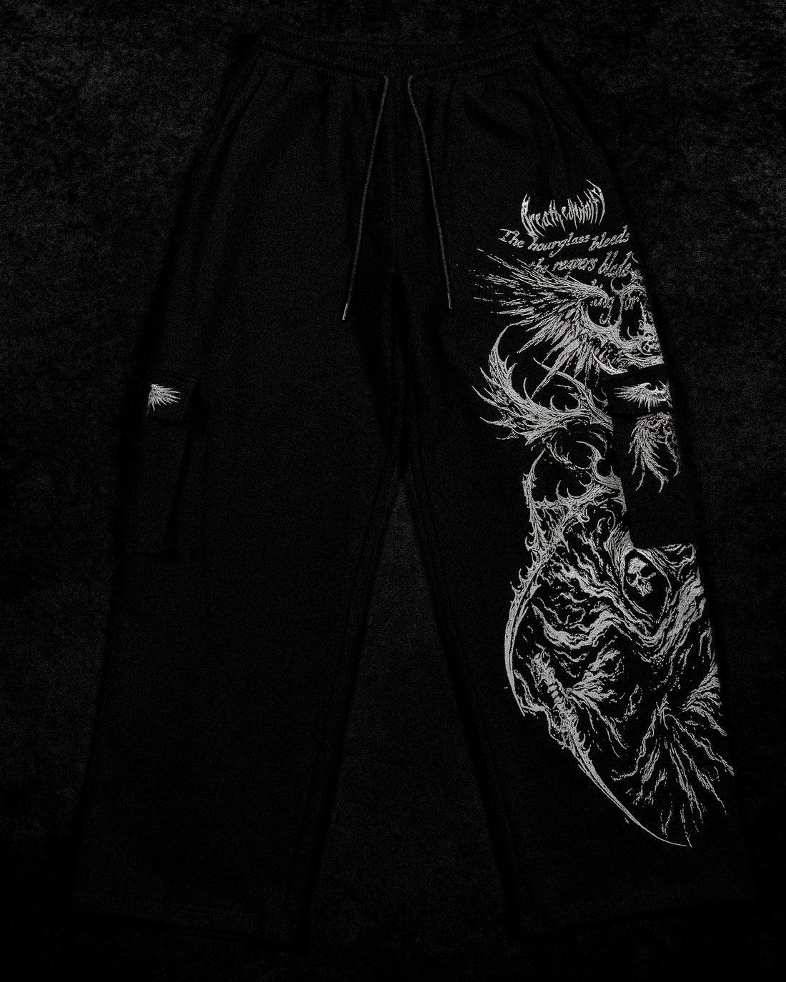 Reapers Blade Uncuffed Luxury Cargos [VOID BLACK]
