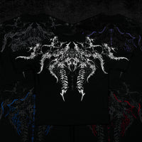 Abyssal Bloom Oversized T-shirt [VOID BLACK]
