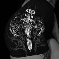 Womens Void Tech™ Venom Seamless Shorts [VOID BLACK]