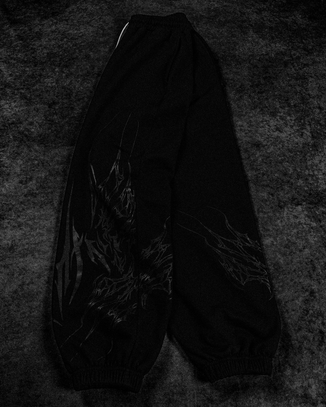 Nightfall Oversized Luxury Sweatpants [DARKNESS]  ATH BF