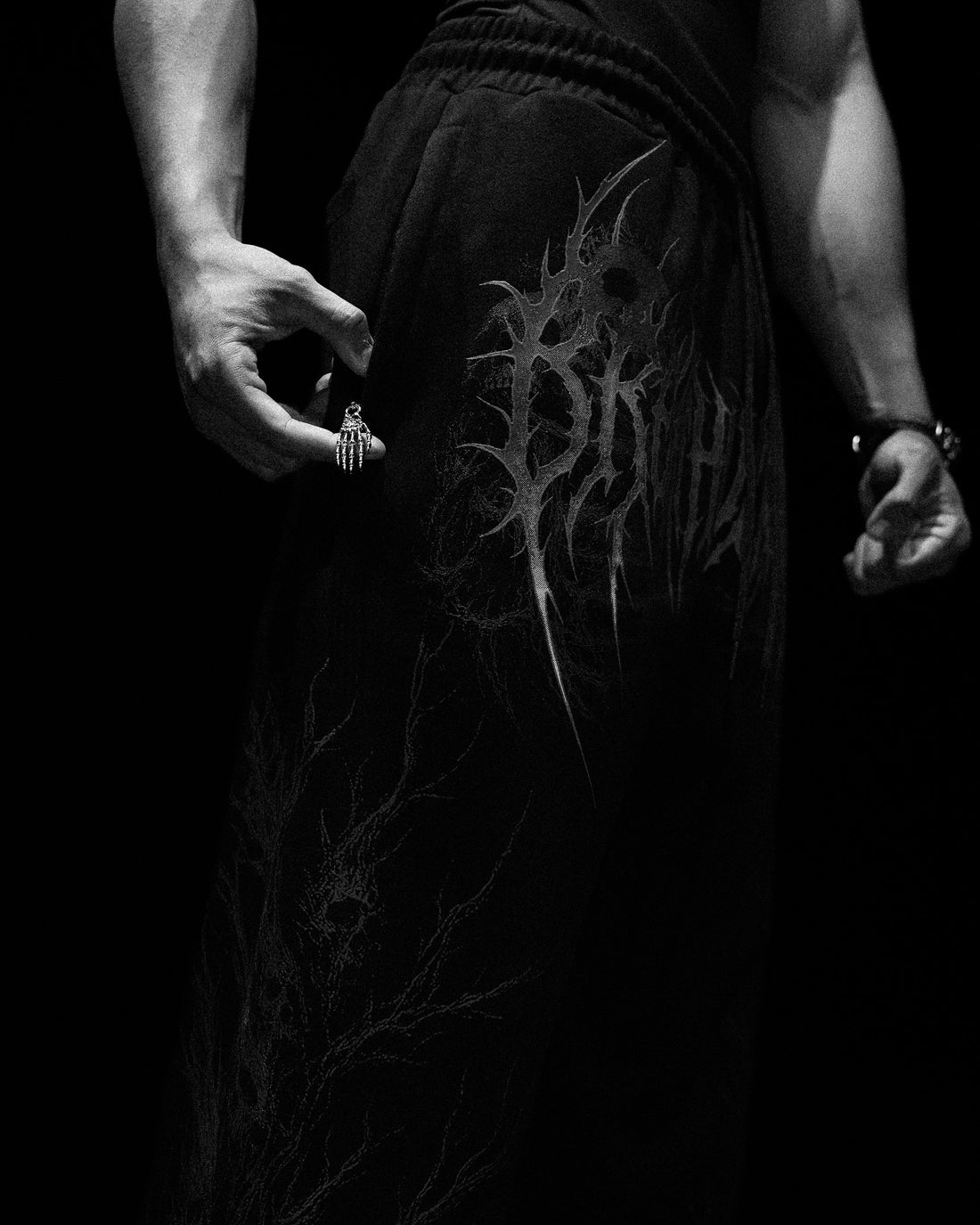 Dark Forest Uncuffed Luxury sweatpants [MIDNIGHT]