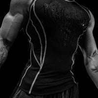 Void Tech™ Arachnid Venom Texture Cut-off Compression [MIDNIGHT]