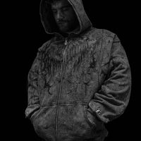 Mens Tarnished Zip-up Hoodie [VINTAGE]