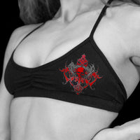 Women's Void Tech™ Shadow Heart Sports Bra [NIGHTMARE]