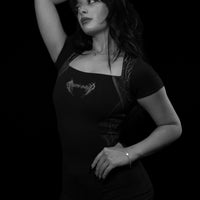 Women's Soulbane Void Tech™ Short Sleeve Bodysuit [DARKNESS]