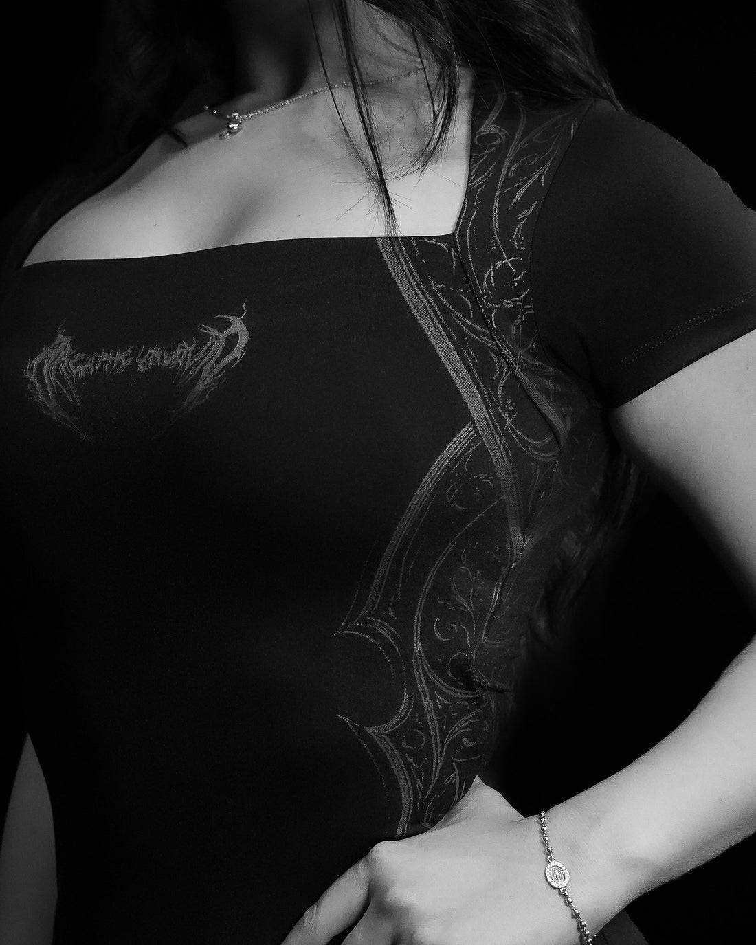 Women's Soulbane Void Tech™ Short Sleeve Bodysuit [DARKNESS]