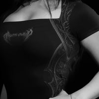 Women's Soulbane Void Tech™ Short Sleeve Bodysuit [DARKNESS]