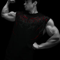 Dark Forge Oversized Cutoff Tee [NIGHTMARE]