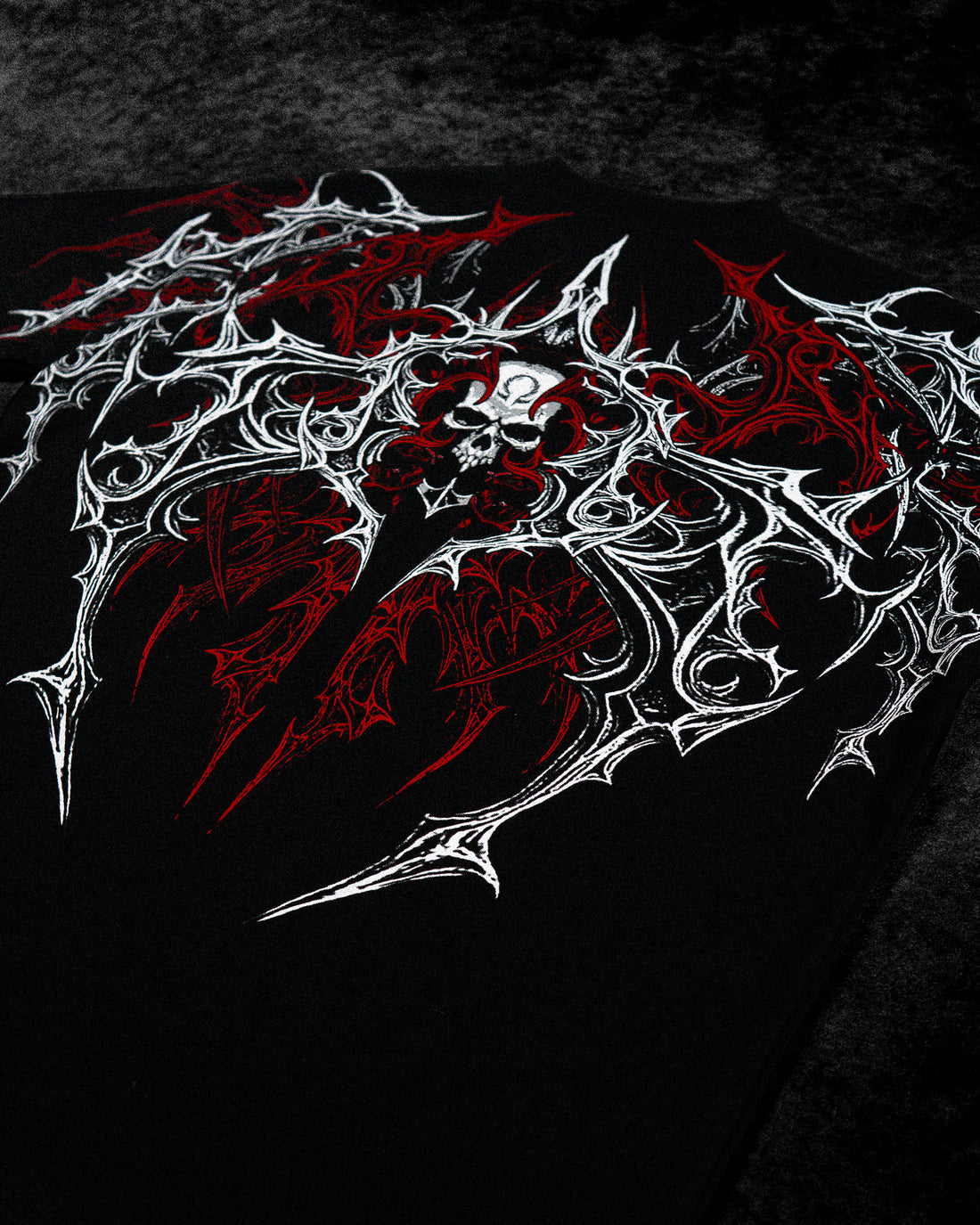 Deathwing Oversized T-shirt [HEAVENLY RED]