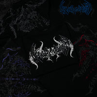 Abyssal Bloom Oversized T-shirt [VOID BLACK]