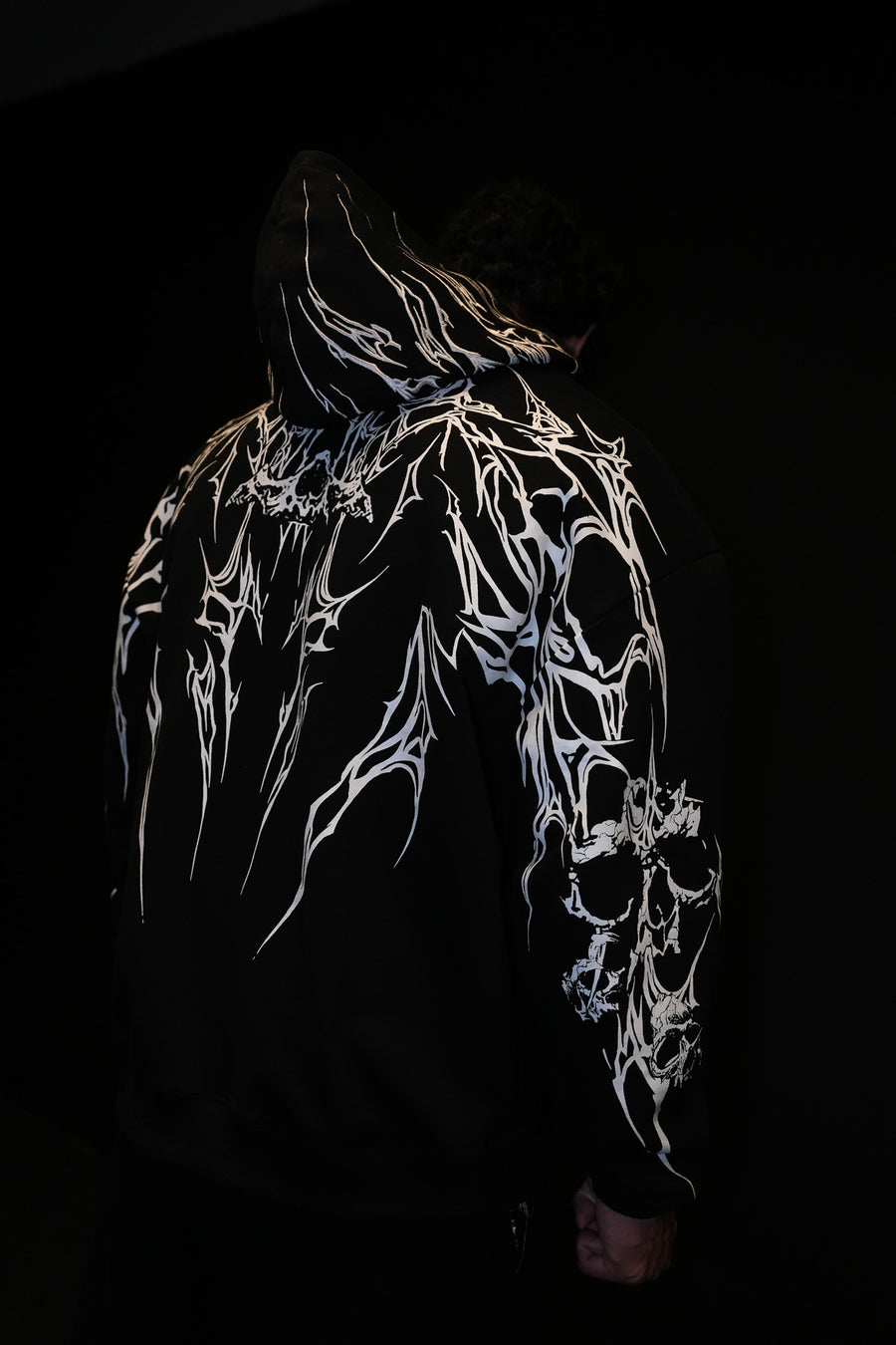 Doomslayer Oversized pullover hoodie [VOID BLACK] MEN'S BF COLL 2025